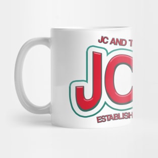 JCPB Letters Design - Red and Green Mug